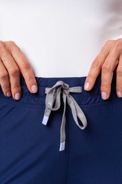 Women's Maevn Embrace scrubs set (Luna top, Nora trousers) navy-14