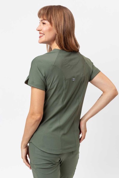 Women's Maevn Embrace scrubs set (Luna top, Nora trousers) olive-4