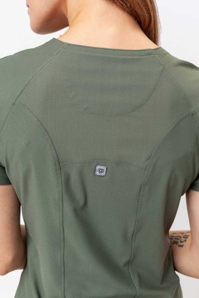 Women's Maevn Embrace scrubs set (Luna top, Nora trousers) olive-6