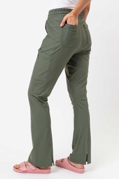 Women's Maevn Embrace scrubs set (Luna top, Nora trousers) olive-10