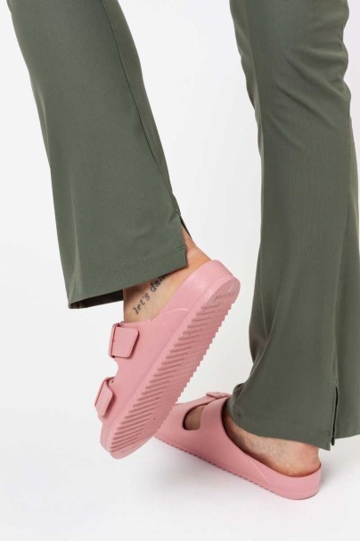 Women's Maevn Embrace scrubs set (Luna top, Nora trousers) olive-15