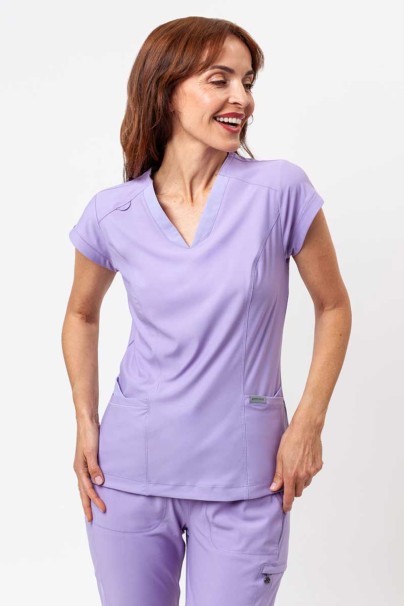 Women's Maevn Embrace scrubs set (Zoe top, Mia trousers) lavender-2