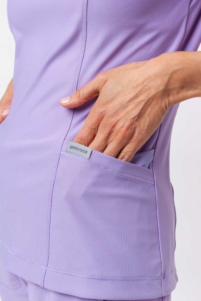 Women's Maevn Embrace scrubs set (Zoe top, Mia trousers) lavender-6