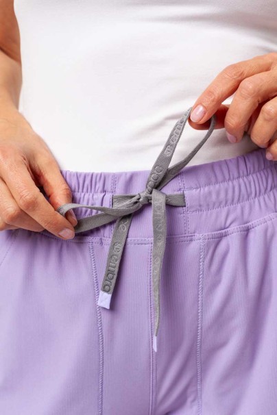 Women's Maevn Embrace scrubs set (Zoe top, Mia trousers) lavender-13