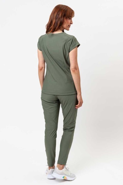 Women's Maevn Embrace scrubs set (Zoe top, Mia trousers) olive-1