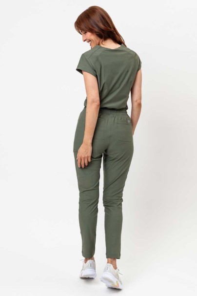 Women's Maevn Embrace scrubs set (Zoe top, Mia trousers) olive-14