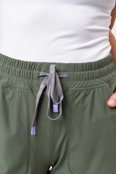 Women's Maevn Embrace Mia scrub trousers olive-7