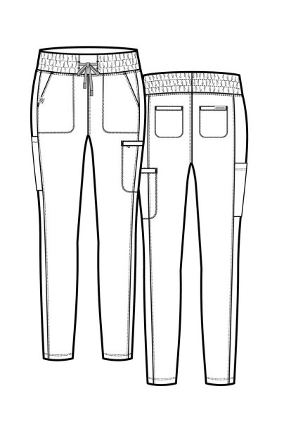 Women's Maevn Embrace Mia scrub trousers navy-10