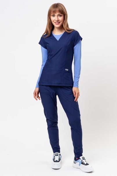 Women's Maevn Embrace Mia scrub trousers navy-5