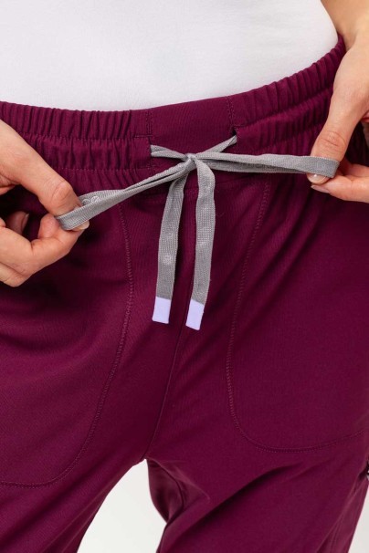 Women's Maevn Embrace Mia scrub trousers wine-6