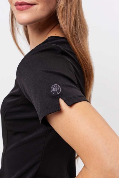 Women's Healing Hands Madison scrub top black-5