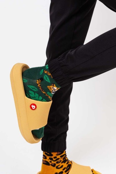 Women's Healing Hands Renee jogger scrub trousers black-7