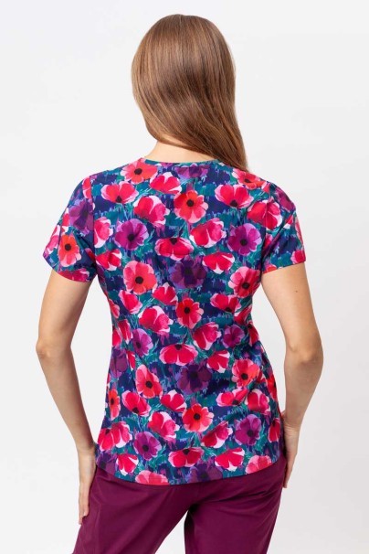Women’s Maevn Prints scrub top Autumn Bloom-2