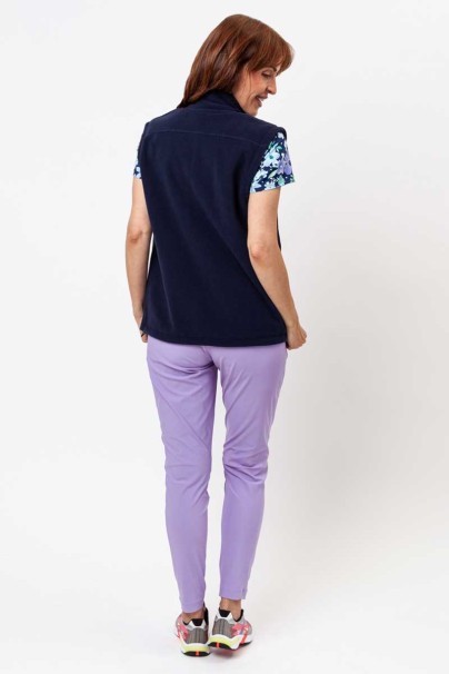 Women’s Malfini Fleece vest navy-7