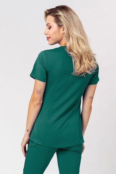 Women's Dickies Balance scrubs set (V-neck top, Mid Rise trousers) green-3