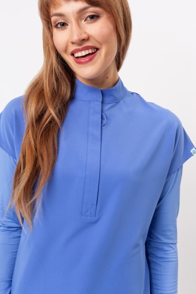 Women's Uniforms World 518GTK™ Avant On-Shift scrub top ceil blue-2