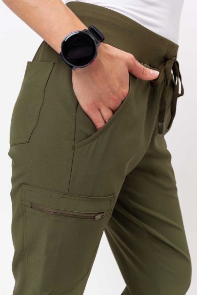 Women’s Uniforms World 309TS™ Valiant scrubs set olive-11