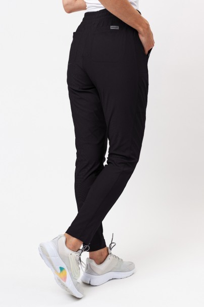 Women's Maevn Embrace scrubs set (Zoe top, Mia trousers) black-7