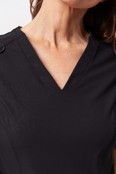 Women's Maevn Embrace Zoe scrub top black-3