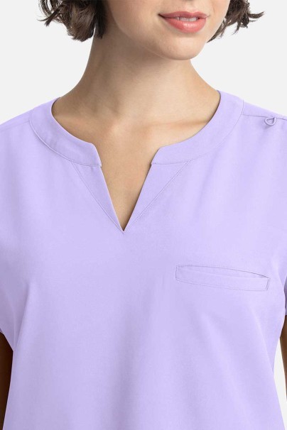 Women's Maevn Momentum scrubs set (Dolman top, Flare Leg trouser) lavender-11