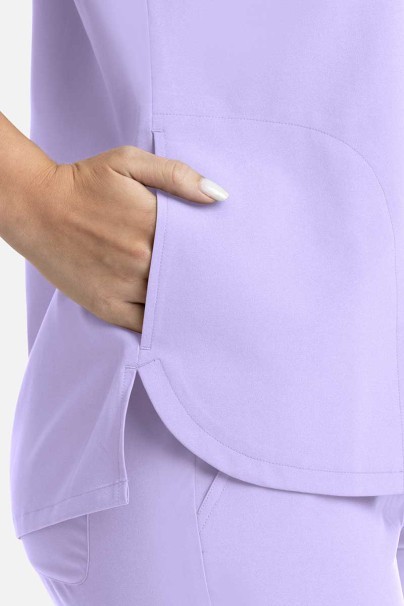 Women's Maevn Momentum scrubs set (Dolman top, Flare Leg trouser) lavender-9