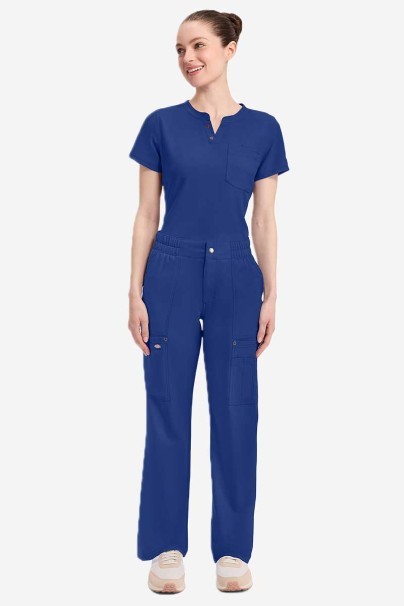 Women's Dickies EDS NXT Wide Leg scrub trousers galaxy blue-2