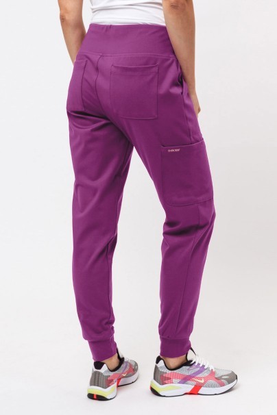 Women's Cherokee Achieve scrubs set eggplant-6