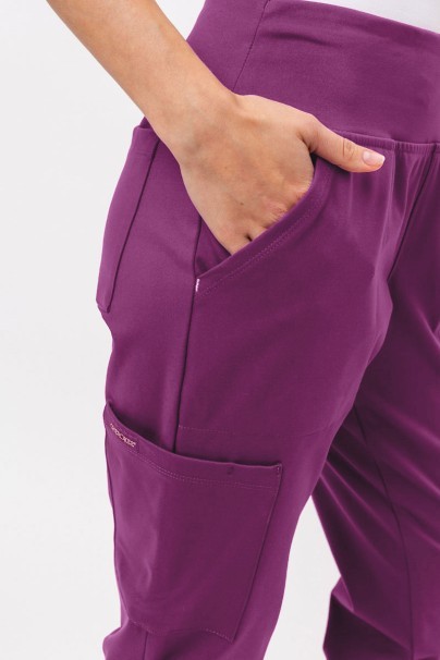 Women's Cherokee Achieve scrubs set eggplant-7