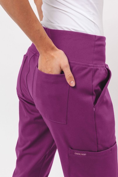 Women's Cherokee Achieve scrubs set eggplant-8
