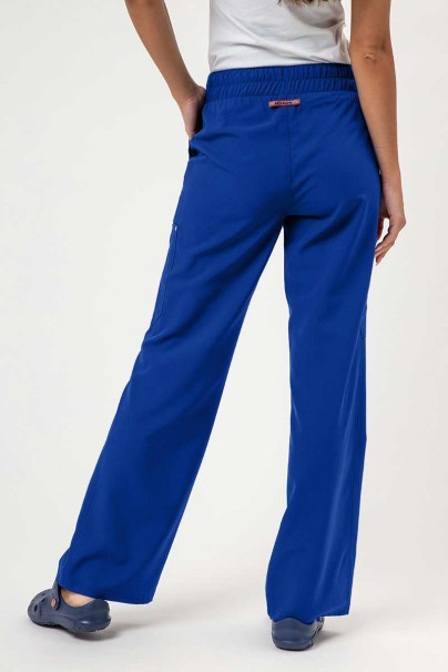 Women's Dickies EDS NXT scrubs set (Round Neck top, Wide Leg trousers) galaxy blue-7