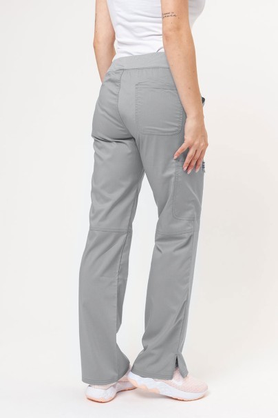 Women's Cherokee Revolution (Mock top, Straight trousers) scrubs set grey-8