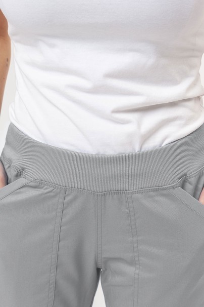 Women's Cherokee Revolution (Mock top, Straight trousers) scrubs set grey-10