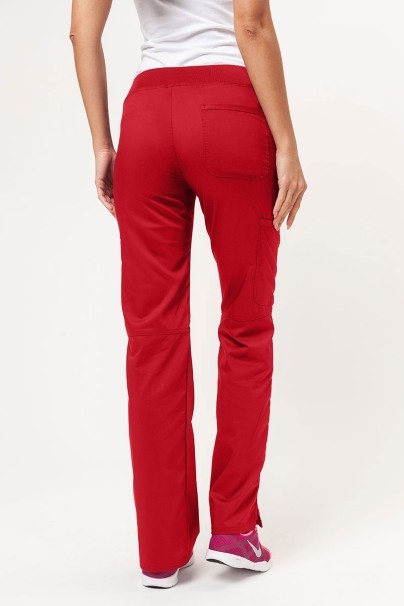 Women's Cherokee Revolution (Mock top, Straight trousers) scrubs set red-8