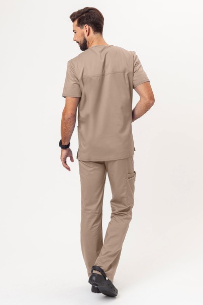 Men's Cherokee Revolution scrubs set (V-neck top, Fly Cargo trousers) khaki