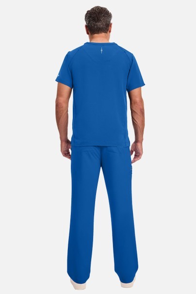 Men's Healing Hands Steven scrubs set royal blue