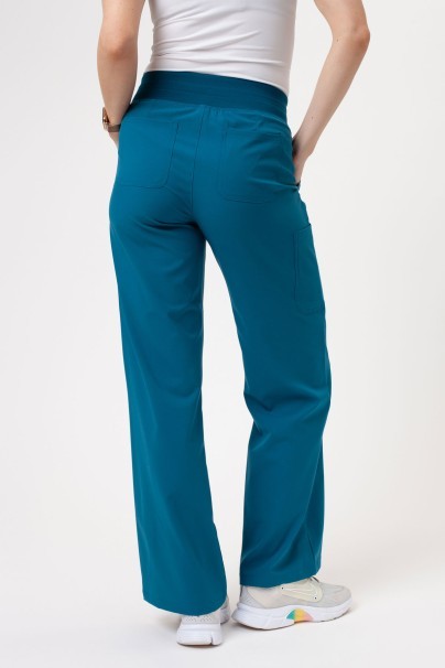Women's Maevn Momentum Wide Leg scrub trousers caribbean blue