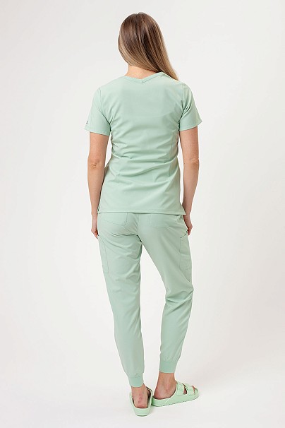 Women's Maevn Momentum Jogger scrubs set honeydew