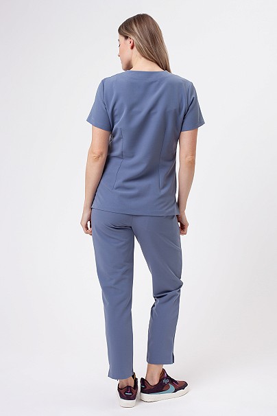 Women's Sunrise Uniforms Premium Pride scrubs set thunder