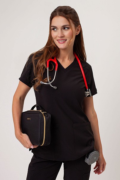 Women's Dickies EDS Essentials Jogger scrubs set black