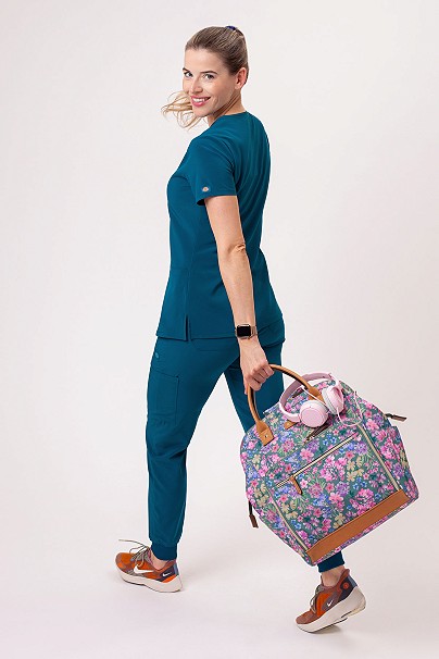 Women's Dickies EDS Essentials Jogger scrubs set caribbean blue
