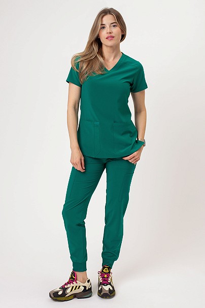 Women's Dickies EDS Essentials Jogger scrubs set hunter green