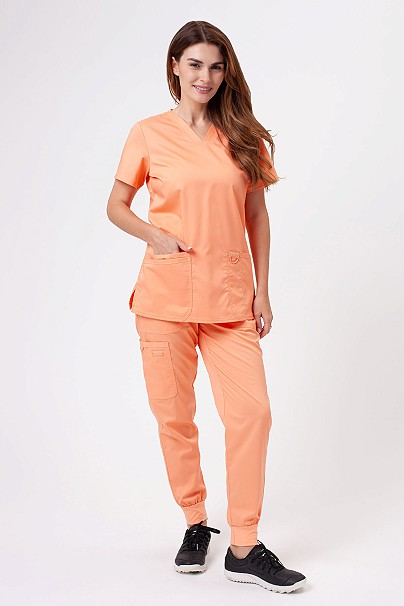 Women's Cherokee Revolution Soft scrubs set coral