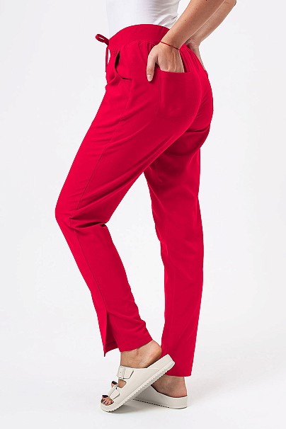 Women's Sunrise Move Line scrub trousers raspberry