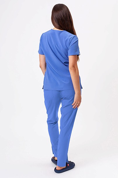 Women's Sunrise Move Line scrub set ceil blue