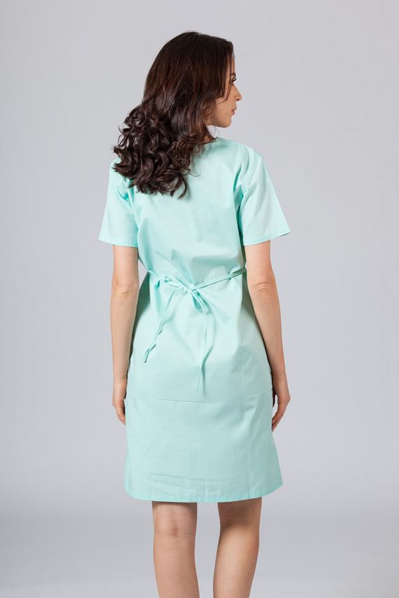 Women’s Sunrise Uniforms straight scrubs dress mint-2