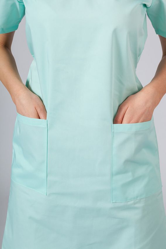 Women’s Sunrise Uniforms straight scrubs dress mint-3