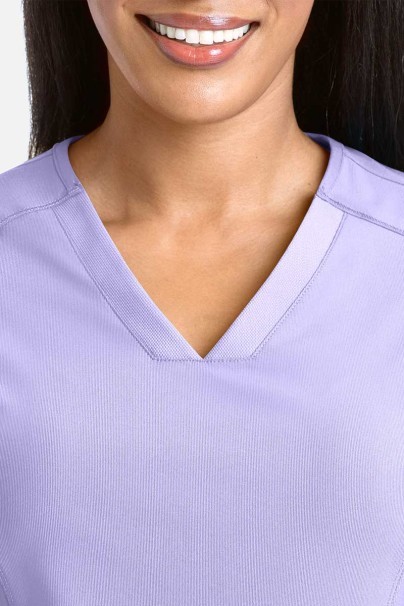 Women's Maevn Embrace Zoe scrub top lavender-1