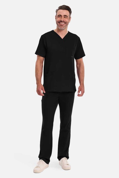 Men's Healing Hands Ryan Zip Fly scrub trousers black-2
