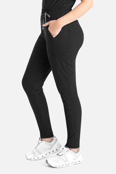 Women's Maevn Embrace Mia scrub trousers black-3
