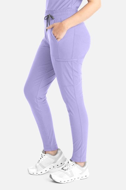 Women's Maevn Embrace Mia scrub trousers lavender-2